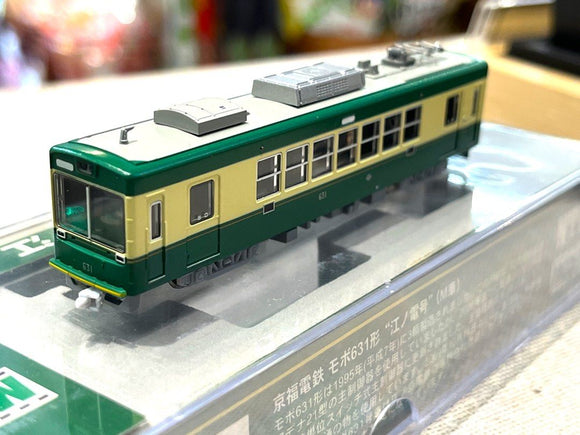 Modemo NT117 京福電鉄 モボ631形 江ノ電号 特別塗裝 N比例日本鐵路動力模型